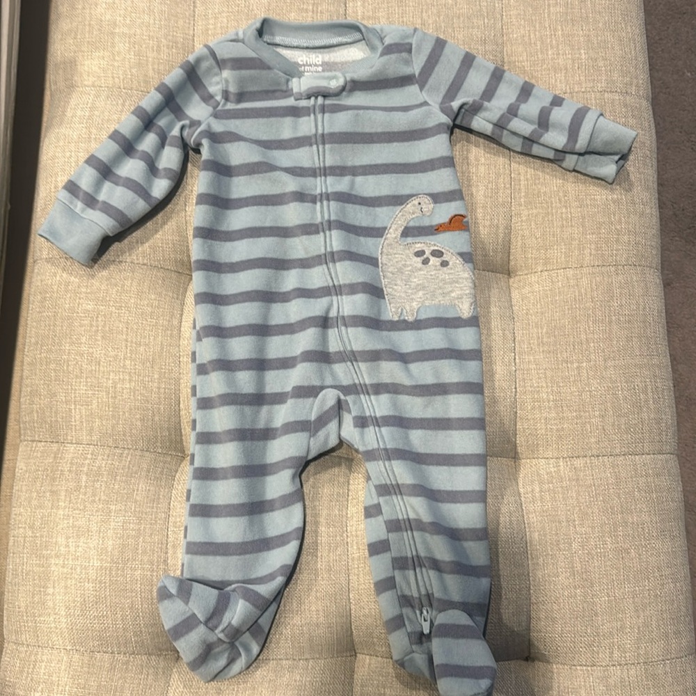 Carter’s | Fleece Dinosaur Sleeper | 3-6 Months